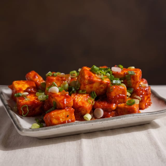 Chili Paneer.