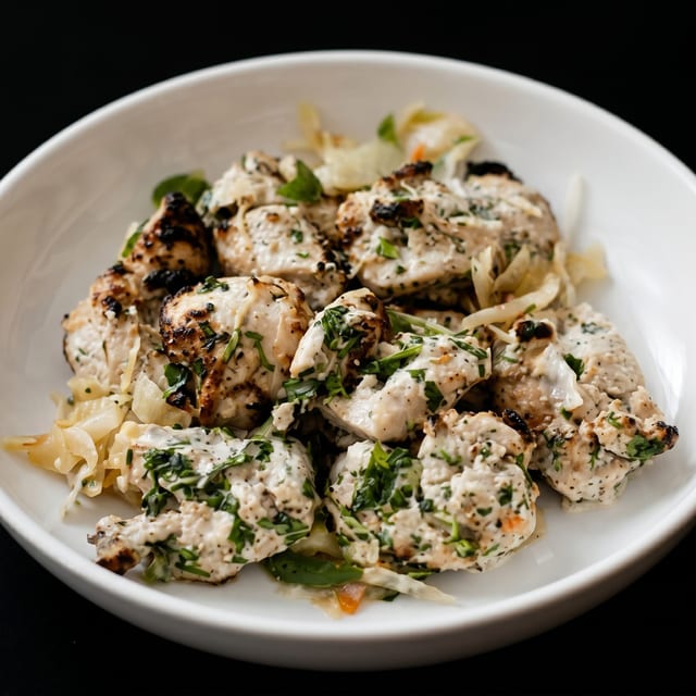 Chicken Malai Kebab.