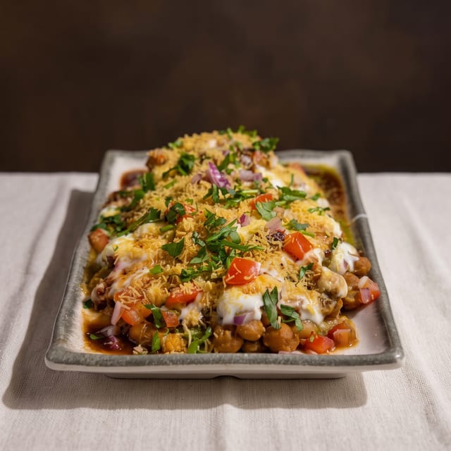 Samosa Chaat.